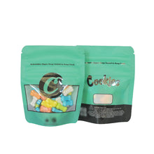 Load image into Gallery viewer, 100 pcs Child proof Bags in Stock Smell proof hemp Flower CBD Edibles Gummy Candy Cookies Weed Packaging Child Resistant Exit Bag Zip Lock Mylar Pouch