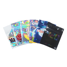 Load image into Gallery viewer, 7x9cm 1g Printed Bags Laser Holographic Zip Lock Bags