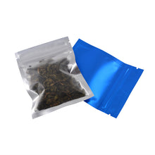 Load image into Gallery viewer, 100 pcs Matte Colorful and Transparent Zip lock Bags Colored & Clear pouches