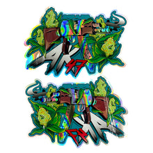 Load image into Gallery viewer, 1g -3.5g Shape Zipper Bags Hologram Laser Bags Packaging Small Pouches