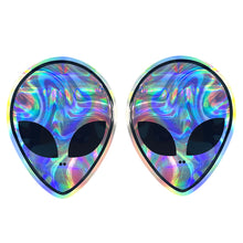 Load image into Gallery viewer, 1g -3.5g Shape Zipper Bags Hologram Laser Bags Packaging Small Pouches