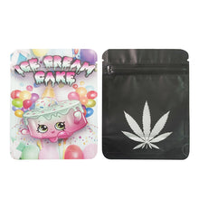 Load image into Gallery viewer, BACKWOODS Zipper Bags With Clear Window 3.5g Stand Up Ziplock Pouch 100 PCS