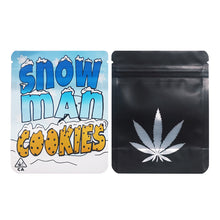 Load image into Gallery viewer, BACKWOODS Zipper Bags With Clear Window 3.5g Stand Up Ziplock Pouch 100 PCS