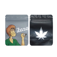 Load image into Gallery viewer, BACKWOODS Zipper Bags With Clear Window 3.5g Stand Up Ziplock Pouch 100 PCS