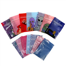 Load image into Gallery viewer, Small Size 6x9cm Candy Zipper Pouch With Clear Window Sample Bag Plastic Packaging
