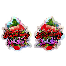 Load image into Gallery viewer, 1g -3.5g Shape Zipper Bags Hologram Laser Bags Packaging Small Pouches