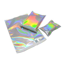 Load image into Gallery viewer, Self-seal Adhesive Courier Bags Laser Holographic Plastic Poly Envelope Mailer Postal Shipping Mailing Bags Cosmetic Underwear