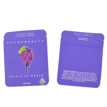 Load image into Gallery viewer, 3.5g Cookies 100 PCS Soft PET Zipper Bags 3.5g Smell Proof Retail Bag Package Packaging North America