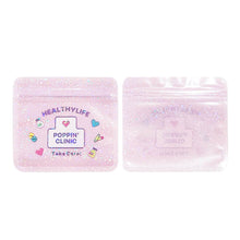 Load image into Gallery viewer, 10pcs mixed Laser Hologram Lovely Zipper Bags Small Clear Pouches Accessories Rubber Bands Cosmetics Beauty Makeup Candy Bags