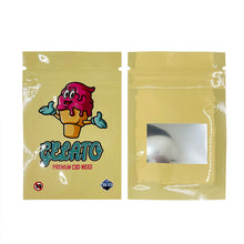 Load image into Gallery viewer, Small Size 6x9cm Candy Zipper Pouch With Clear Window Sample Bag Plastic Packaging