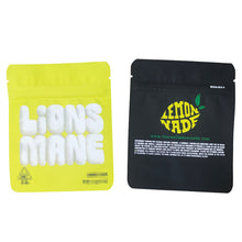 Load image into Gallery viewer, 3.5g Cookies 100 PCS Soft PET Zipper Bags 3.5g Smell Proof Retail Bag Package Packaging North America