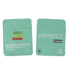 Load image into Gallery viewer, 3.5g Cookies 100 PCS Soft PET Zipper Bags 3.5g Smell Proof Retail Bag Package Packaging North America