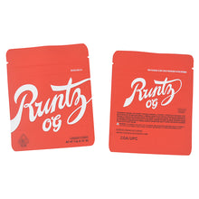 Load image into Gallery viewer, Runtz 1g-3.5g-28g Plastic Mylar Pouch Food Storage Bags Moisture Proof Bags Keep Aroma Pouch
