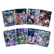 Load image into Gallery viewer, Rick and Morty 9x12.5+2.5cm Zip lock Bag Laser Hologram 3.5g For 100 PCS