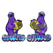 Load image into Gallery viewer, Shape of Zipper Bags Runty Cookies 3.5g New Design Bags
