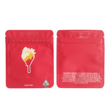 Load image into Gallery viewer, 3.5g Cookies 100 PCS Soft PET Zipper Bags 3.5g Smell Proof Retail Bag Package Packaging North America