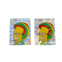 Load image into Gallery viewer, 7x9cm 1g Printed Bags Laser Holographic Zip Lock Bags