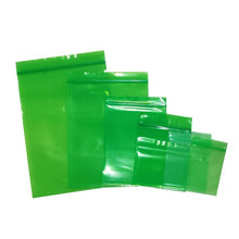 Load image into Gallery viewer, PE Clear Colors Food Storge Gift Printed Zip Lock Clear Plastic Packaging Small Ziplock Pouch PE ZIP Customized Cookie Bags