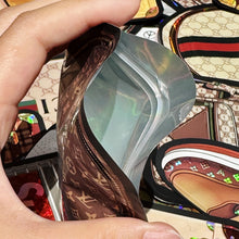 Load image into Gallery viewer, 100 PCS Holographic Shaped Ziplock Bags Trendy UV Foil Resealable Pouches for Candy, Herbs, Collectibles &amp; Streetwear Accessories
