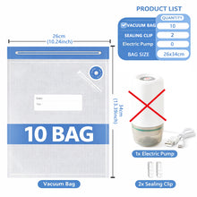 Load image into Gallery viewer, Filament Vacuum Sealer Kit for 3D Printing - Keep PLA/PETG Dry - Multi-Size Bags &amp; Electric Pump
