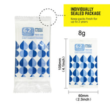 Load image into Gallery viewer, Smell Proof Stand-Up Pouches with 2-Way Humidity Control Packs Heat Sealable Storage &amp; Curing Set for Herbs &amp; Flower Buds 58%-62% RH Freshness &amp; Long-Term Moisture Control
