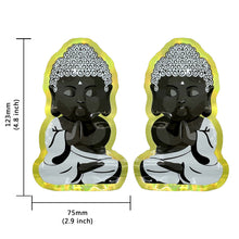 Load image into Gallery viewer, Buddha Bag Small Shape 7.5x12.5cm 100 pcs 1-3.5g Mylar Bags Holographic Zipper Bag Smell Proof Zip lock Pouch Small Bags
