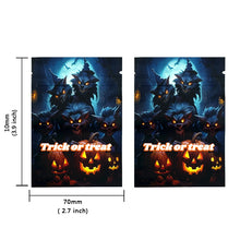 Load image into Gallery viewer, 1g  Halloween Party Use Bag Plastic Zipper Pouch Foil Bags Flavor Herb Flower Dry Tobacco Retail Bags
