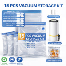 Load image into Gallery viewer, Filament Vacuum Sealer Kit for 3D Printing - Keep PLA/PETG Dry - Multi-Size Bags &amp; Electric Pump
