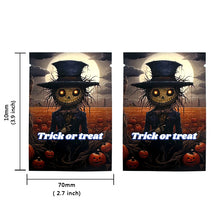 Load image into Gallery viewer, 1g  Halloween Party Use Bag Plastic Zipper Pouch Foil Bags Flavor Herb Flower Dry Tobacco Retail Bags
