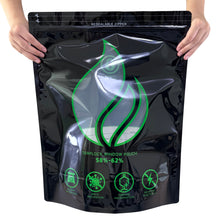 Load image into Gallery viewer, Lock &amp; Seal Storage &amp; Curing Bags 1/8oz to 2lb 58%-62% RH Moisture Control Pouches Heat Sealable Mylar Bags Smell Proof Packaging Ready Stock
