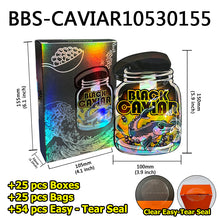 Load image into Gallery viewer, 25 Pcs Mylar Bag 3.5g with 25 Pcs Boxes Cereal Paper Boxes Customizable box design UV-coated Retail packaging Double insert box
