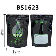 Load image into Gallery viewer, Lock &amp; Seal Storage &amp; Curing Bags 1/8oz to 2lb 58%-62% RH Moisture Control Pouches Heat Sealable Mylar Bags Smell Proof Packaging Ready Stock
