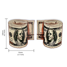 Load image into Gallery viewer, 100 PCS Dollar Sign Pattern Money 1g-3.5g Mylar Bags Smell Proof Bag Tobacco Accessories U.S. Dollars Zip lock Bag Copy Props
