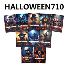 Load image into Gallery viewer, 1g  Halloween Party Use Bag Plastic Zipper Pouch Foil Bags Flavor Herb Flower Dry Tobacco Retail Bags
