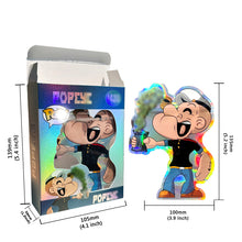 Load image into Gallery viewer, 3.5g Pop 2PAC Tupac Doll Figure Collectible - Custom Mylar Ziplock Bags with Transparent   Window, Laser Holographic Design, Includes Paper Boxes - In Stock
