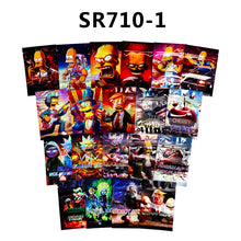Load image into Gallery viewer, SR6x8cm/7x10cm 1g Holographic Bag Zipper Pouch Gift Small Bag Mylar Sample Mixed Designs 100 PCS
