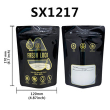 Load image into Gallery viewer, Lock &amp; Seal Storage &amp; Curing Bags 1/8oz to 2lb 58%-62% RH Moisture Control Pouches Heat Sealable Mylar Bags Smell Proof Packaging Ready Stock
