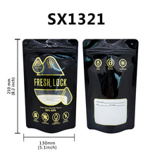 Load image into Gallery viewer, Lock &amp; Seal Storage &amp; Curing Bags 1/8oz to 2lb 58%-62% RH Moisture Control Pouches Heat Sealable Mylar Bags Smell Proof Packaging Ready Stock
