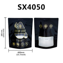 Load image into Gallery viewer, Lock &amp; Seal Storage &amp; Curing Bags 1/8oz to 2lb 58%-62% RH Moisture Control Pouches Heat Sealable Mylar Bags Smell Proof Packaging Ready Stock
