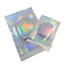 Load image into Gallery viewer, Self-seal Adhesive Courier Bags Laser Holographic Plastic Poly Envelope Mailer Postal Shipping Mailing Bags Cosmetic Underwear
