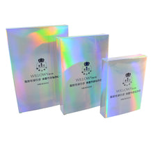 Load image into Gallery viewer, 50 Pcs Holographic Gift Party Paper Box Laser Card Case Cartons Gift Boxes Cosmetics Package Candy Boxes Wedding Favour
