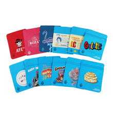 Load image into Gallery viewer, 3.5g Cookies 100 PCS Soft PET Zipper Bags 3.5g Smell Proof Retail Bag Package Packaging North America
