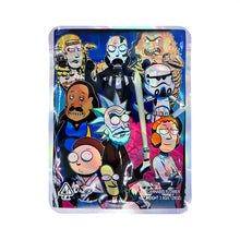 Load image into Gallery viewer, Rick and Morty 9x12.5+2.5cm Zip lock Bag Laser Hologram 3.5g For 100 PCS
