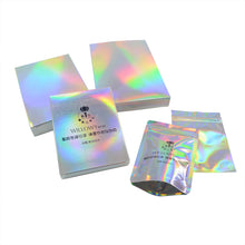 Load image into Gallery viewer, 50 Pcs Holographic Gift Party Paper Box Laser Card Case Cartons Gift Boxes Cosmetics Package Candy Boxes Wedding Favour
