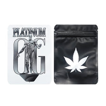 Load image into Gallery viewer, BACKWOODS Zipper Bags With Clear Window 3.5g Stand Up Ziplock Pouch 100 PCS
