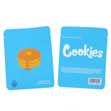 Load image into Gallery viewer, 3.5g Cookies 100 PCS Soft PET Zipper Bags 3.5g Smell Proof Retail Bag Package Packaging North America
