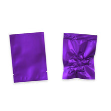 Load image into Gallery viewer, 100 pcs Matte Colorful Aluminum Foil Pouches Heat Sealable Bags Smell Proof Pouches
