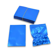 Load image into Gallery viewer, 100 pcs Matte Colorful Aluminum Foil Pouches Heat Sealable Bags Smell Proof Pouches
