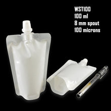 Load image into Gallery viewer, 20 pcs White Spout Pocuh Shampoo Pouch,Detergent White Flask Pouches Liquid Packaging bags Free Shipping  50 ml ~ 2000 ml
