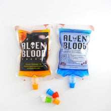 Load image into Gallery viewer, 250 ML 20 PCS Spout Bag Imitation Blood Bag drink Liquid For Halloween,Party, Bar Supplies, Creative Funny Cocktails Pack Pouch.
